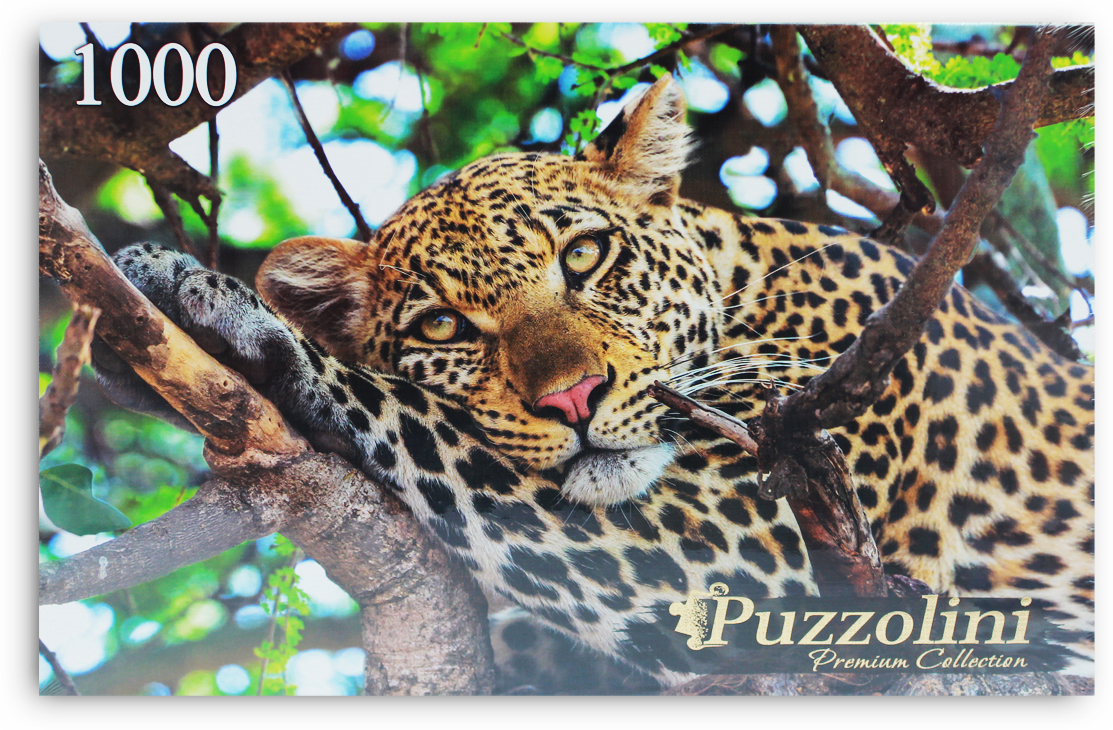 Puzzolini Пазл Леопард на ветках