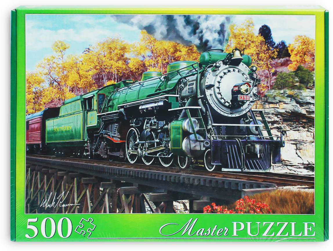Masterpuzzle Пазл Старинный поезд-1