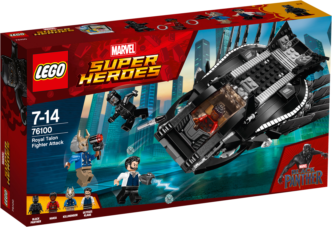 LEGO Super Heroes Конструктор Нападение Королевского Когтя 76100