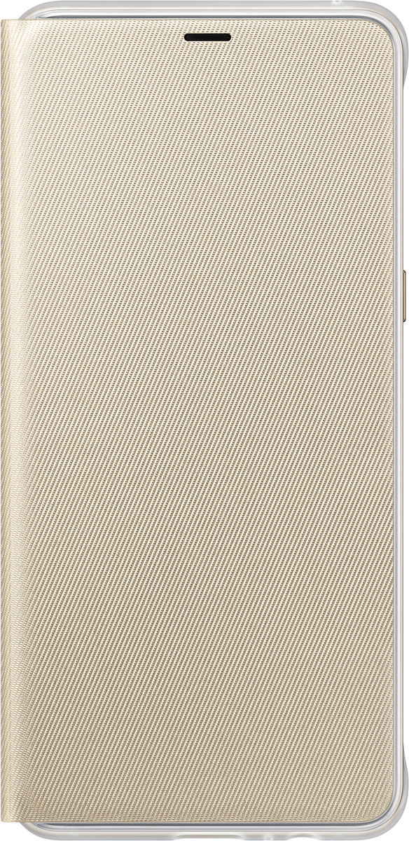 Samsung Neon Flip Cover чехол для Galaxy A8+, Gold