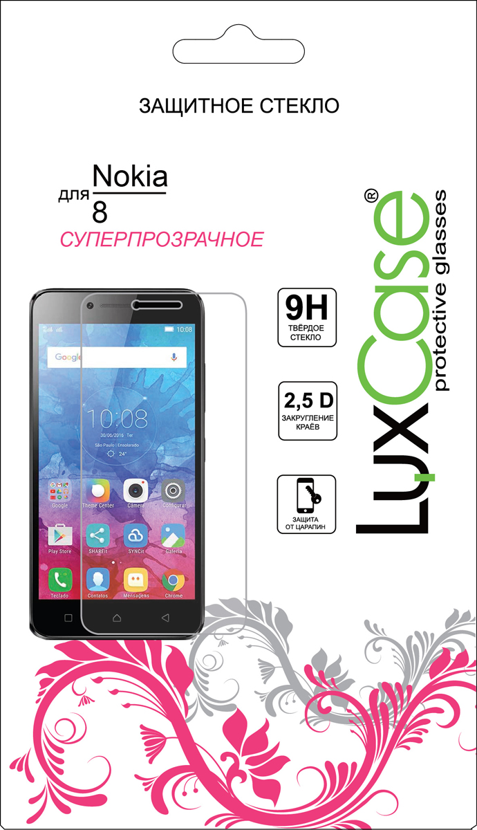 LuxCase защитное стекло для Nokia 8