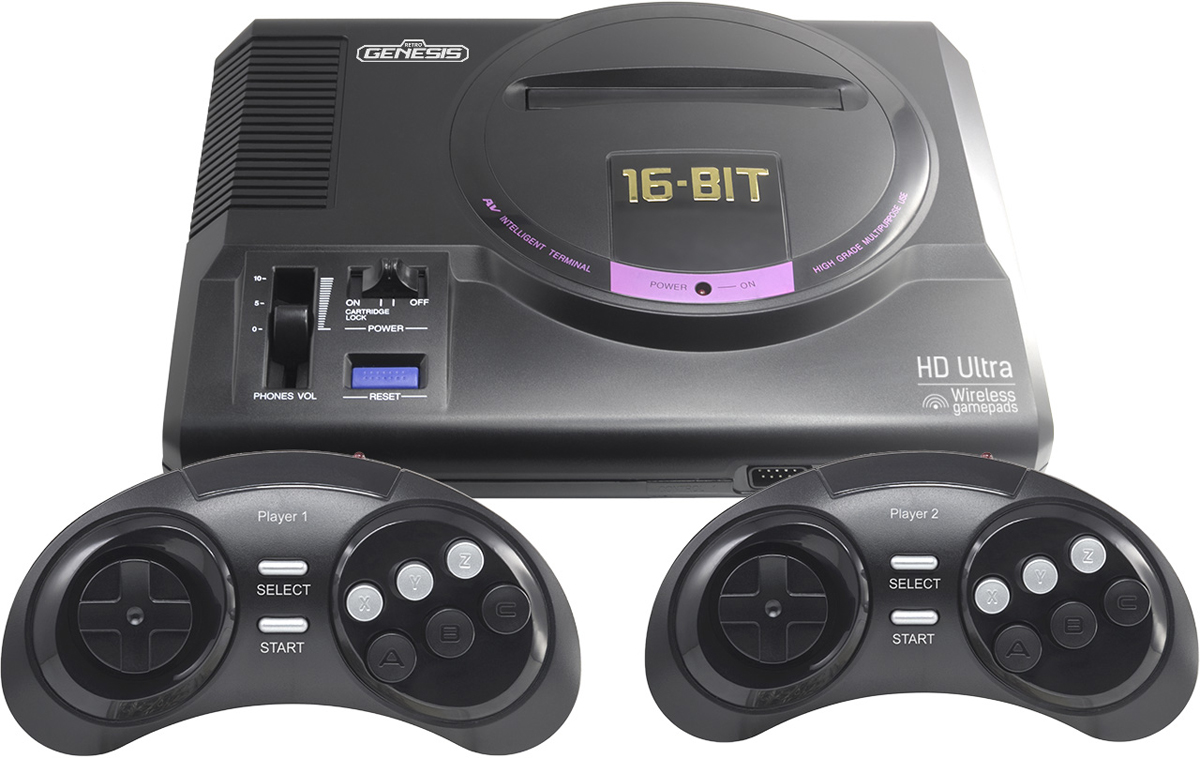 Sega Retro Genesis игровая приставка (50 игр, HDMI, беспр. джойстики)