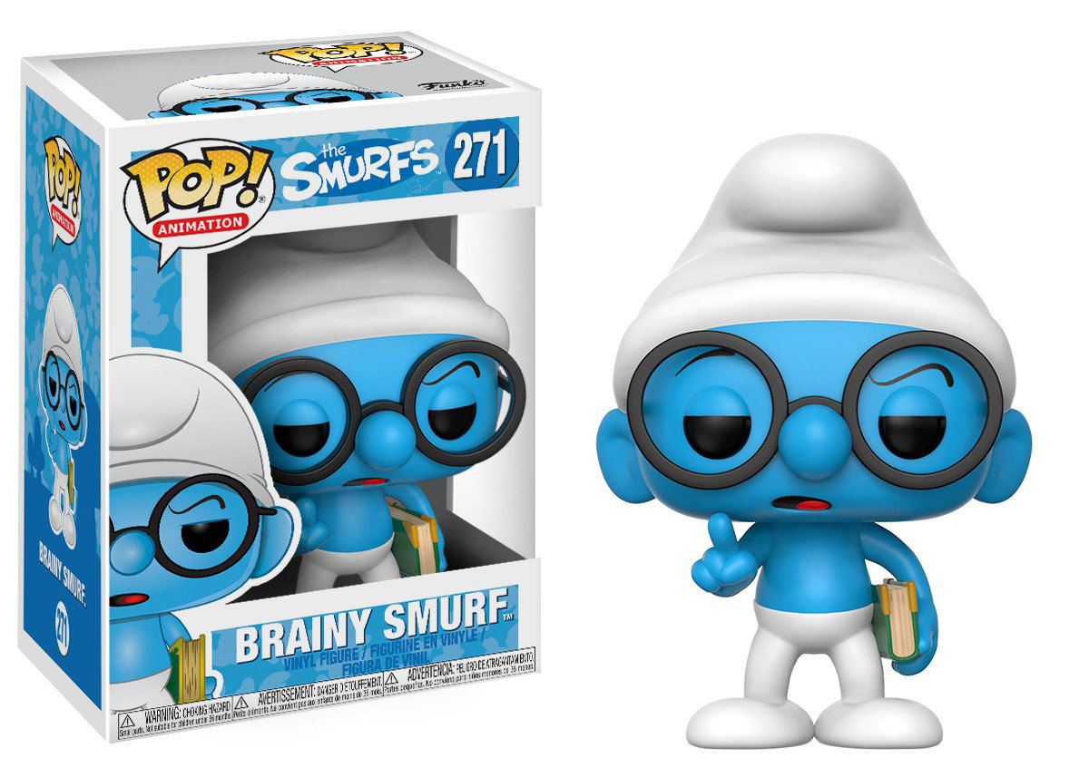 Фигурка Funko POP! Vinyl: The Smurfs: Brainy Smurf 20122