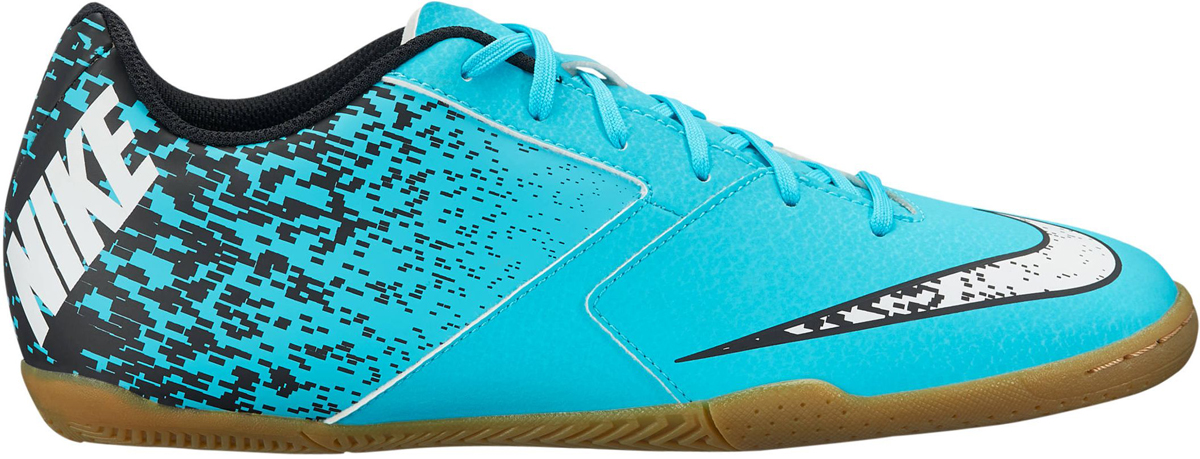 Кроссовки для футзала мужские Nike BombaX (IC), цвет: бирюзовый. 826485-410. Размер 9 (41,5)