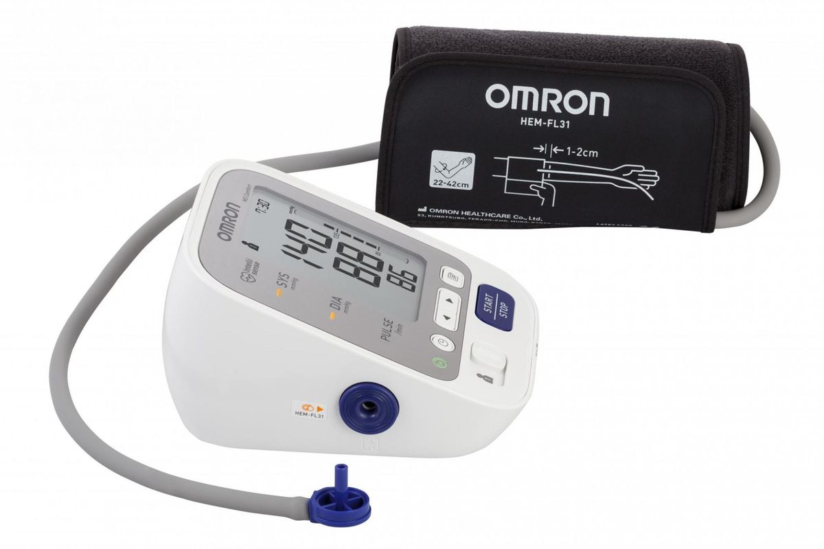 Omron M3 Comfort (HEM-7134-E) измеритель артериального давления и частоты пульса, автоматический