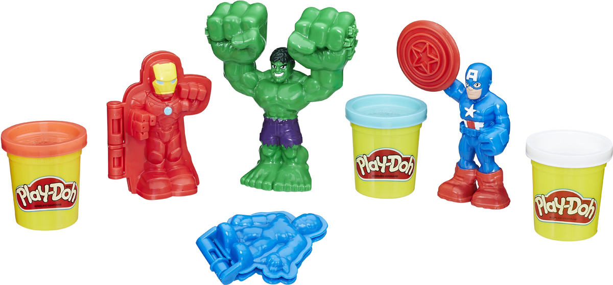 Play-Doh Набор для лепки Герои Марвел