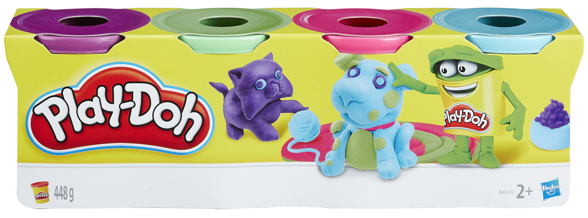 Play-Doh Масса для лепки 4 цвета B6510
