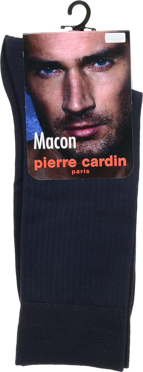 Носки мужские Pierre Cardin Macon, цвет: темно-синий. Размер 5 (45/46)