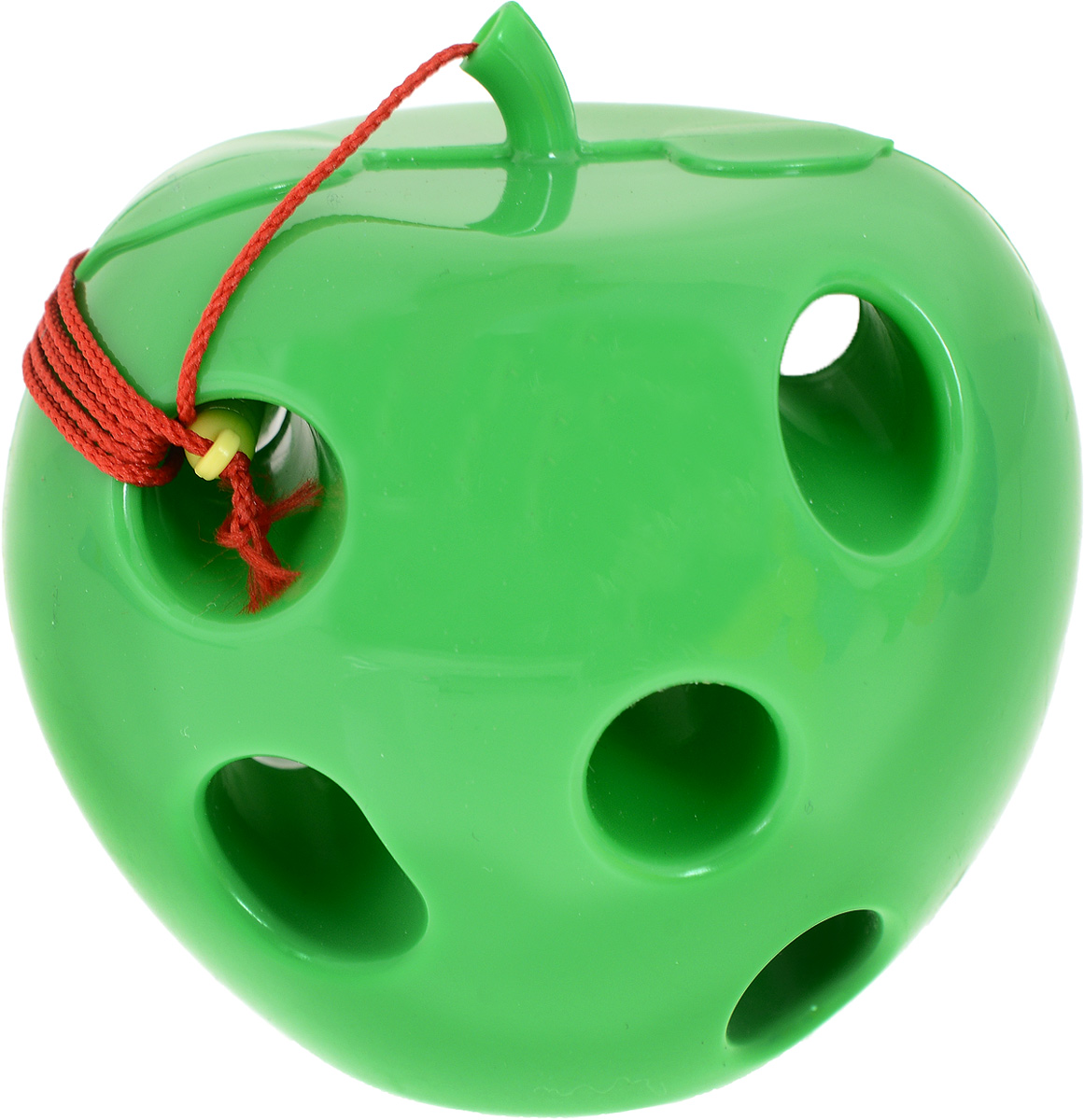 Пластмастер Игра-шнуровка для малышей Яблоко цвет зеленый