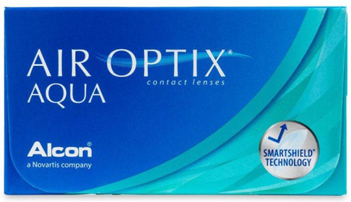 Alcon-CIBA Vision контактные линзы Air Optix Aqua (3шт / 8.6 / 14.20 / -3.50)