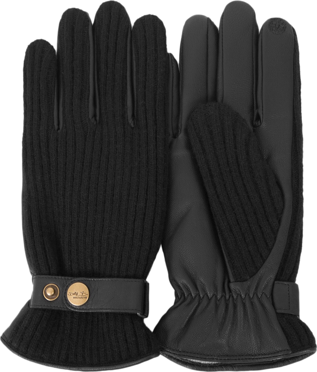 Перчатки мужские Dali Exclusive, цвет: черный. i.GT11_BOND/BL. Размер 9