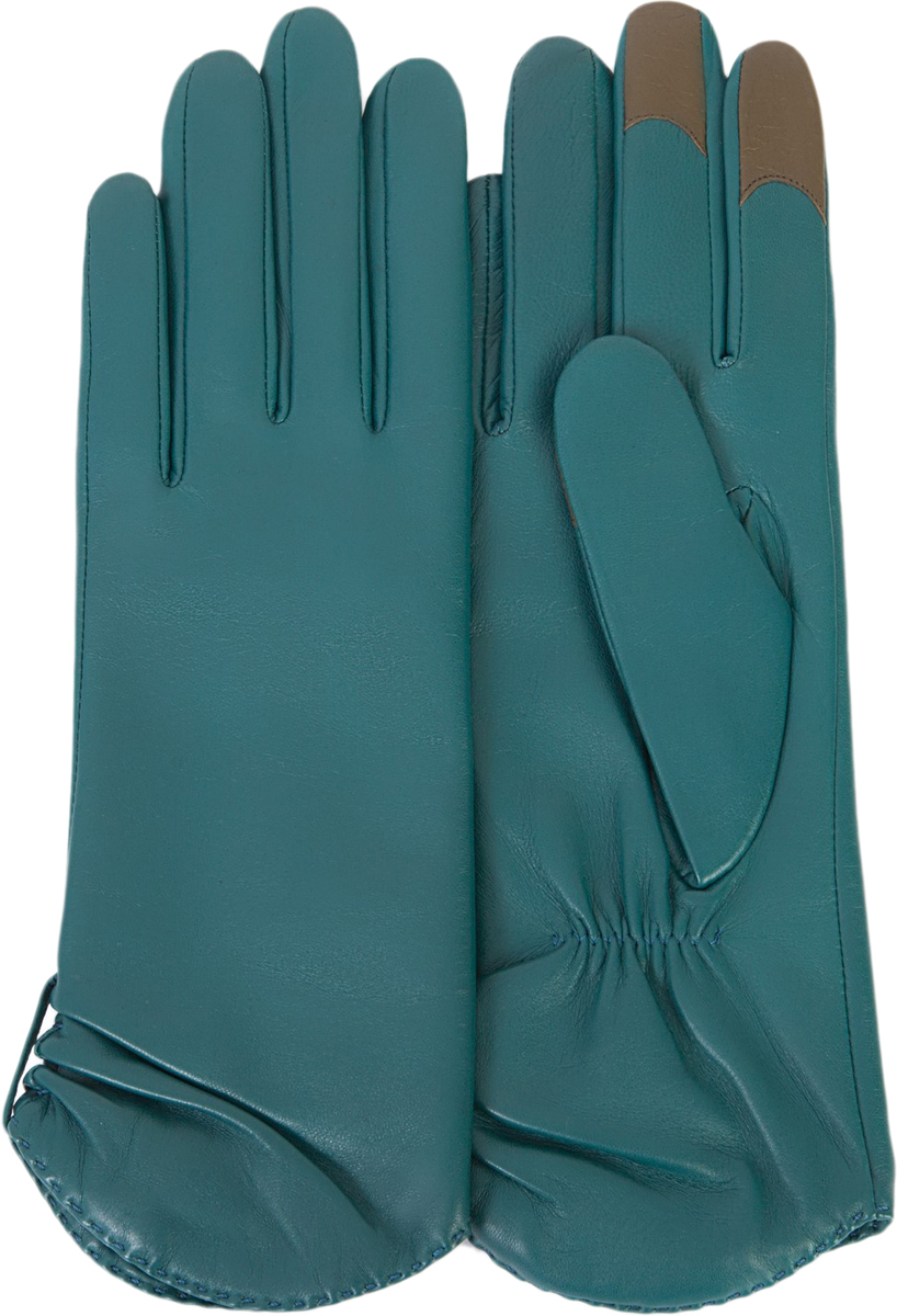 Перчатки женские Michel Katana, цвет: бирюзовый. i.K11-ETOILE/PEACH. Размер 6,5