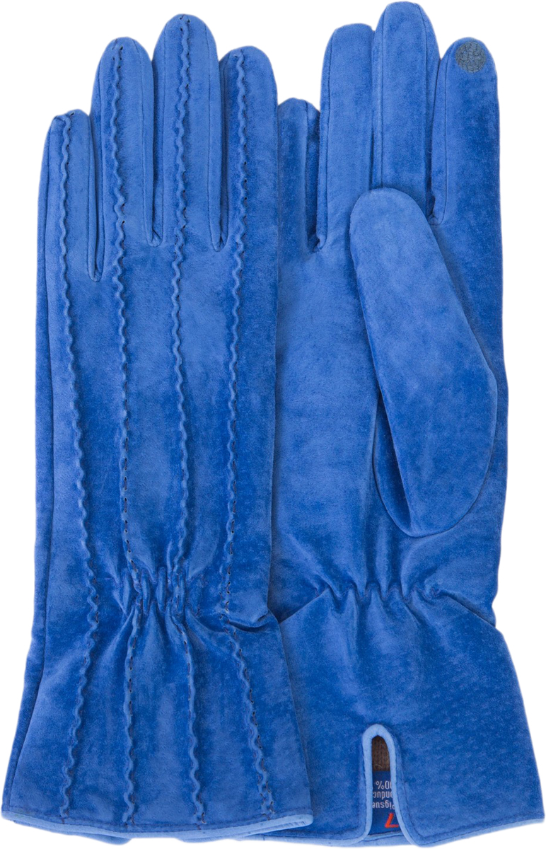 Перчатки женские Dali Exclusive, цвет: синий. i.SP11_ONDIE/BLUE. Размер 7