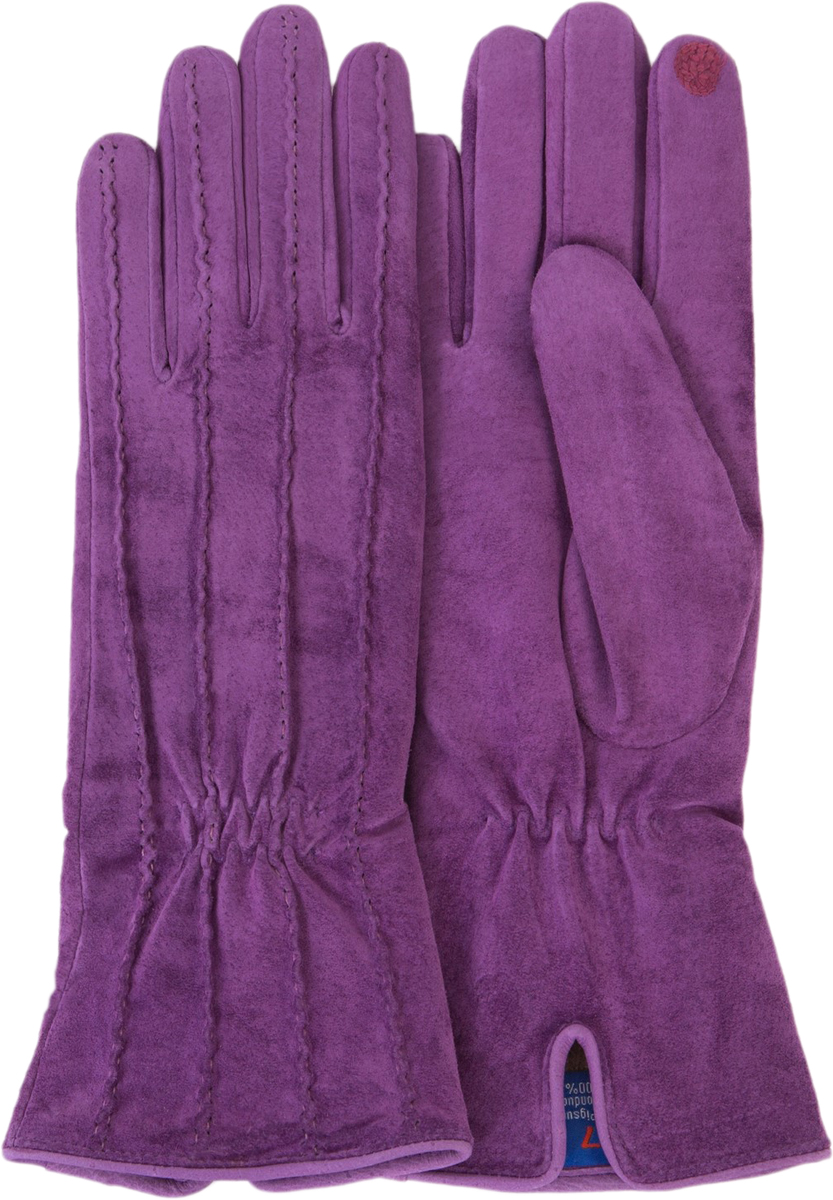 Перчатки женские Dali Exclusive, цвет: фиолетовый. i.SP11_ONDIE/CIANO. Размер 7,5