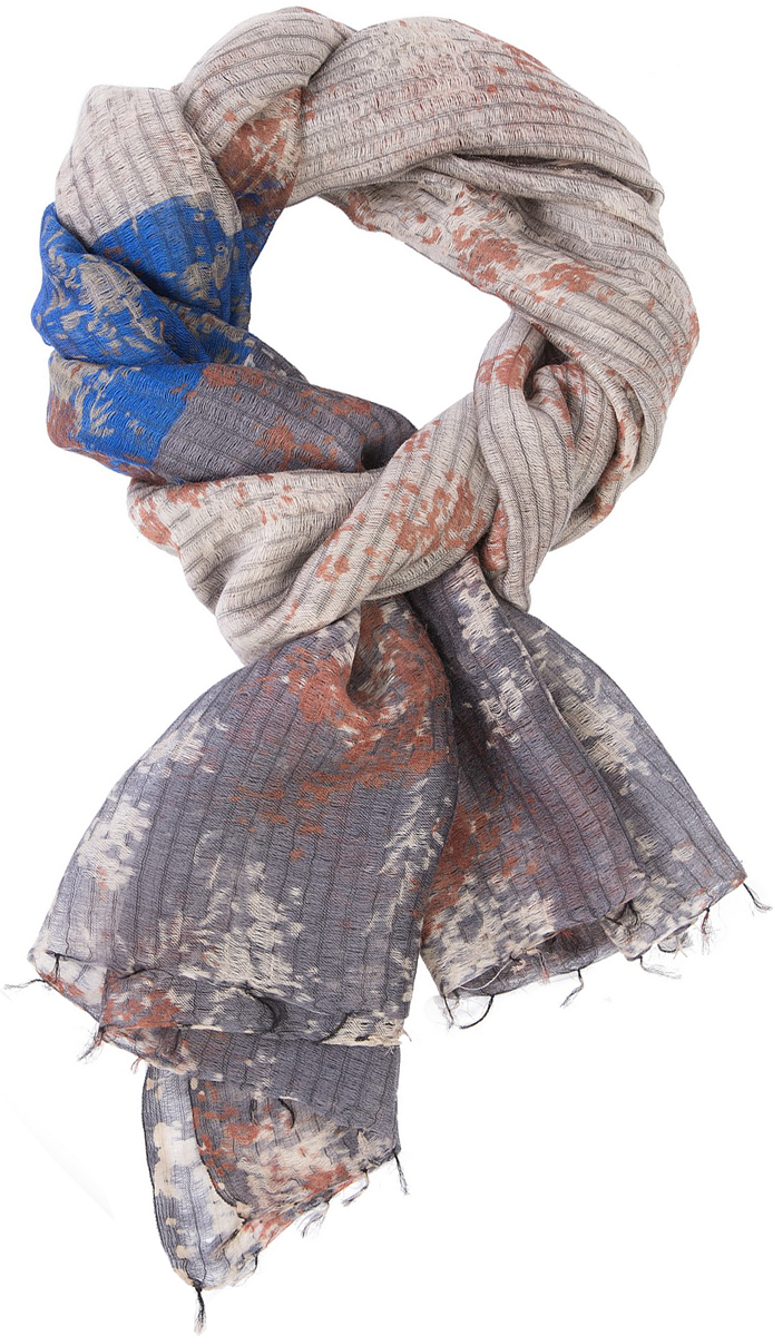 Палантин женский Michel Katana, цвет: мультиколор. SW-SMALL.FL/GR. Размер 100 x 200 см