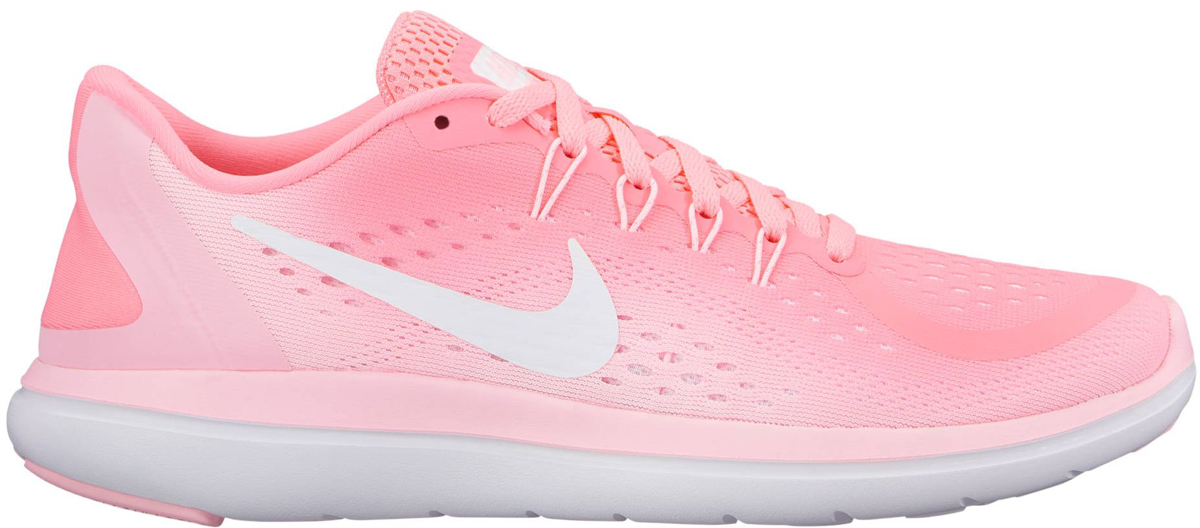 Кроссовки для бега женские Nike Flex 2017 Rn, цвет: розовый. 898476-601. Размер 6,5 (36,5)