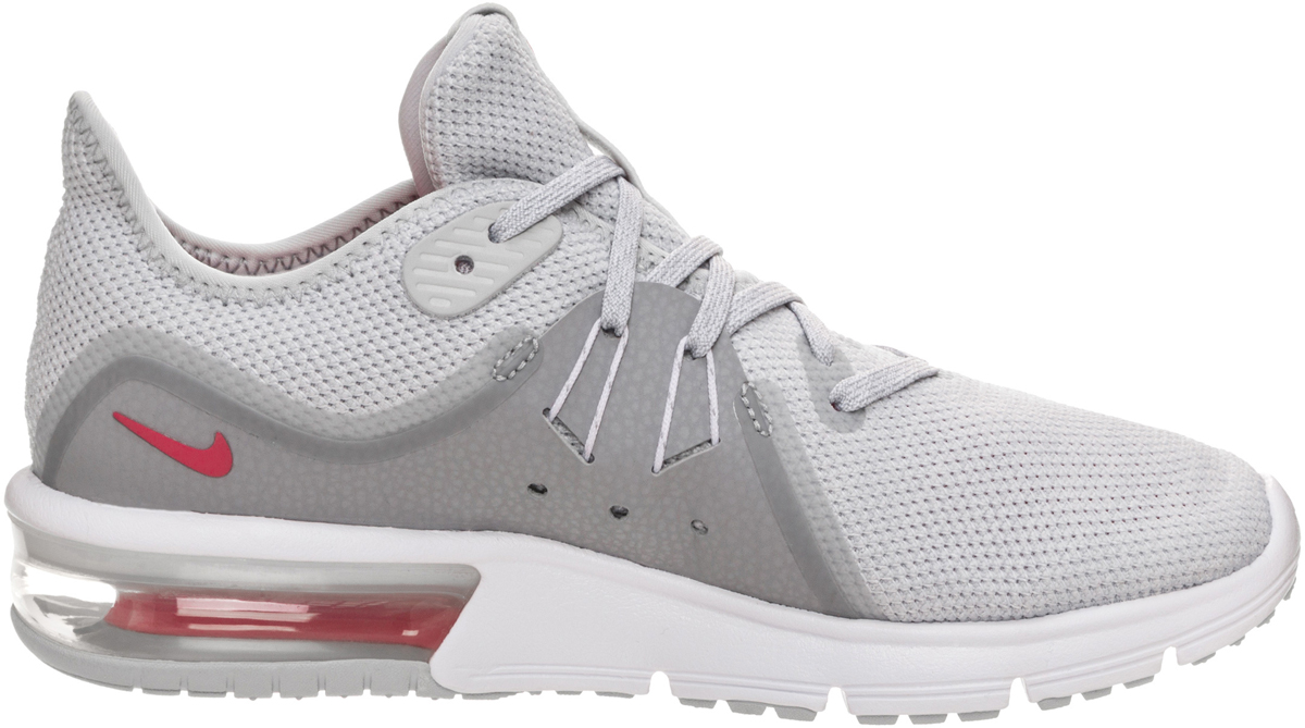 Кроссовки для бега женские Nike Air Max Sequent 3, цвет: серый. 908993-012. Размер 6,5 (36,5)