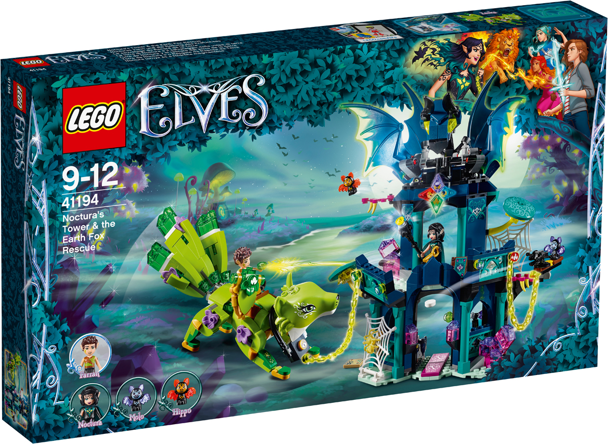 LEGO Elves Конструктор Побег из башни Ноктуры 41194