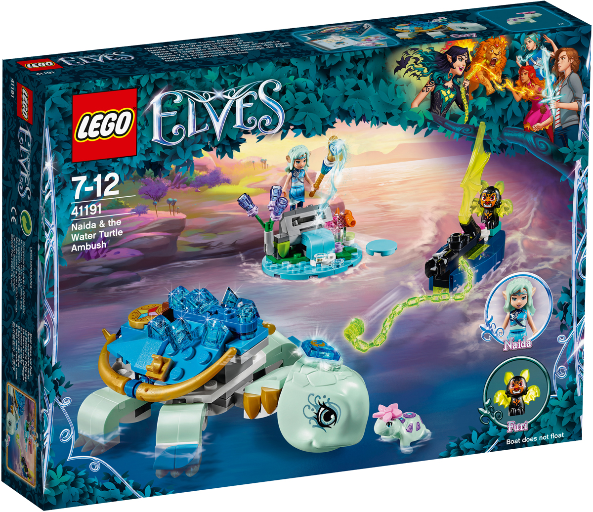 LEGO Elves Конструктор Засада Наиды и водяной черепахи 41191