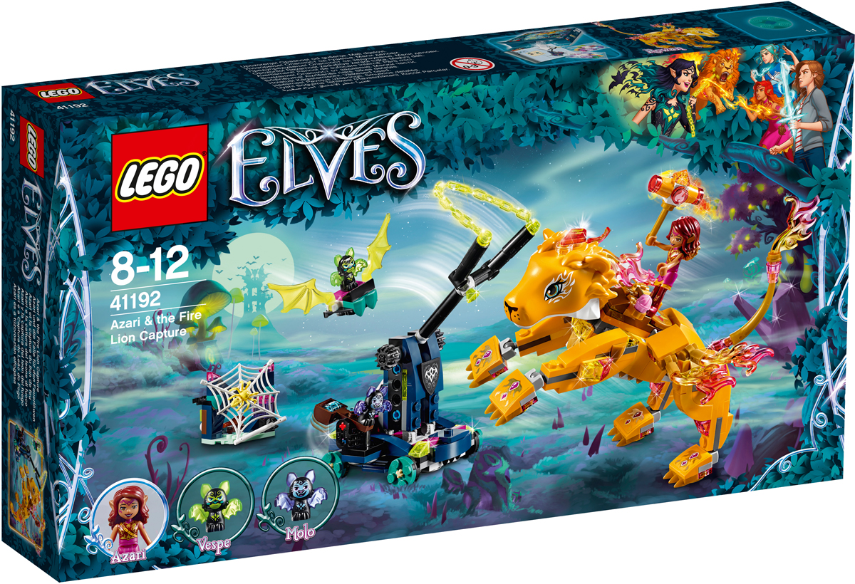 LEGO Elves Конструктор Ловушка для Азари и огненного льва 41192