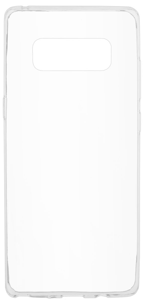 Skinbox Slim Silicone чехол-накладка для Samsung Galaxy Note 8, Transparent