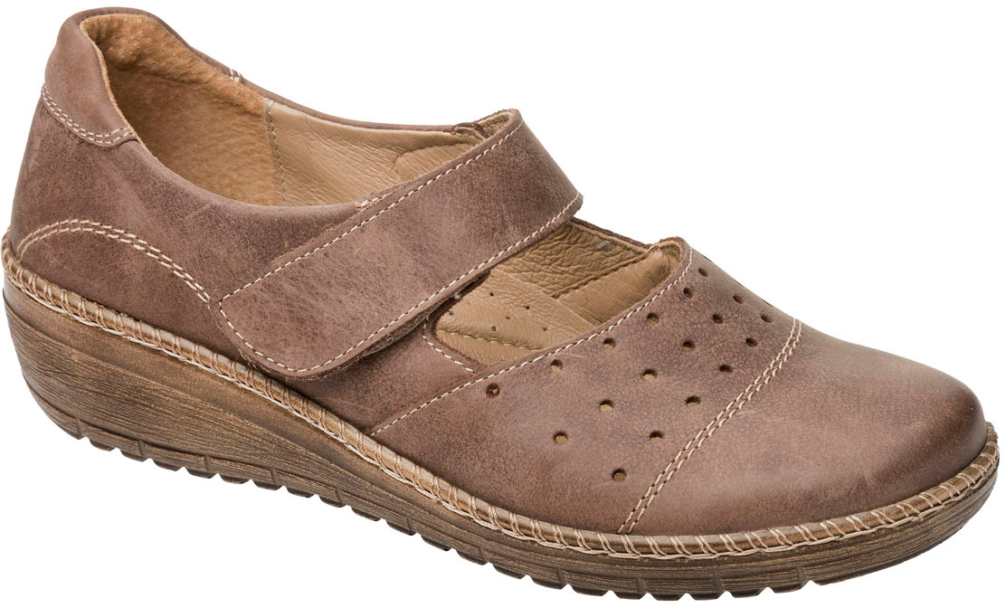 Туфли женские Evalli, цвет: темно-бежевый. 315-05. Размер 37