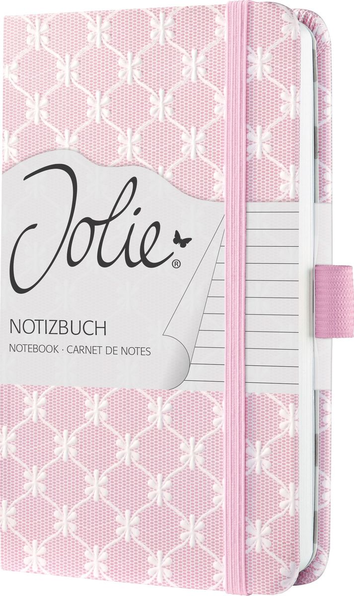 Sigel Блокнот Jolie Beauty Розовая пастель 87 листов в линейку