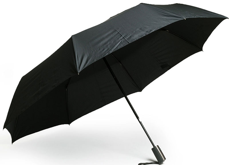 Зонт мужской Vera Victoria Vito, автомат, 3 сложения, цвет: черный. 20-709-1