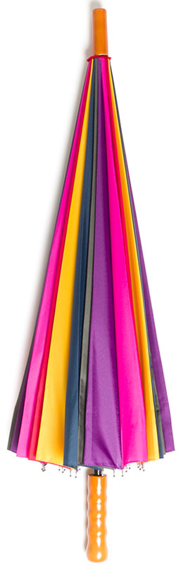 Зонт-трость женский Vera Victoria Vito, полуавтомат, цвет: мультиколор. 20-706-20