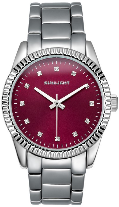 Часы наручные женские Sunlight, цвет: серебристый. S389ASM01-BA