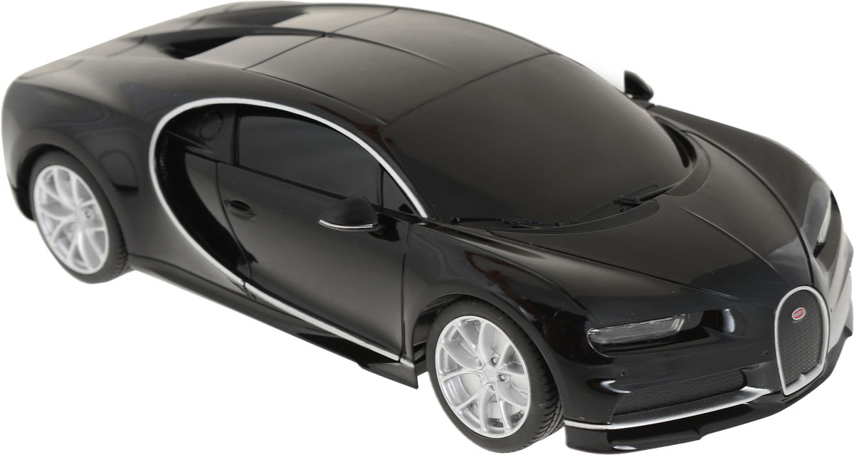 Rastar Радиоуправляемая модель Bugatti Chiron масштаб 1:24 цвет черный