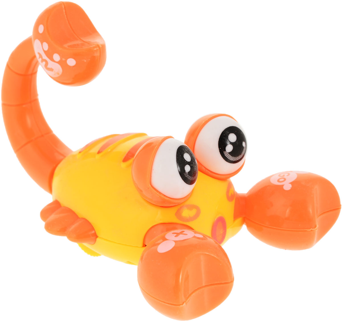 Bampi Заводная игрушка Скорпиончик цвет оранжевый желтый