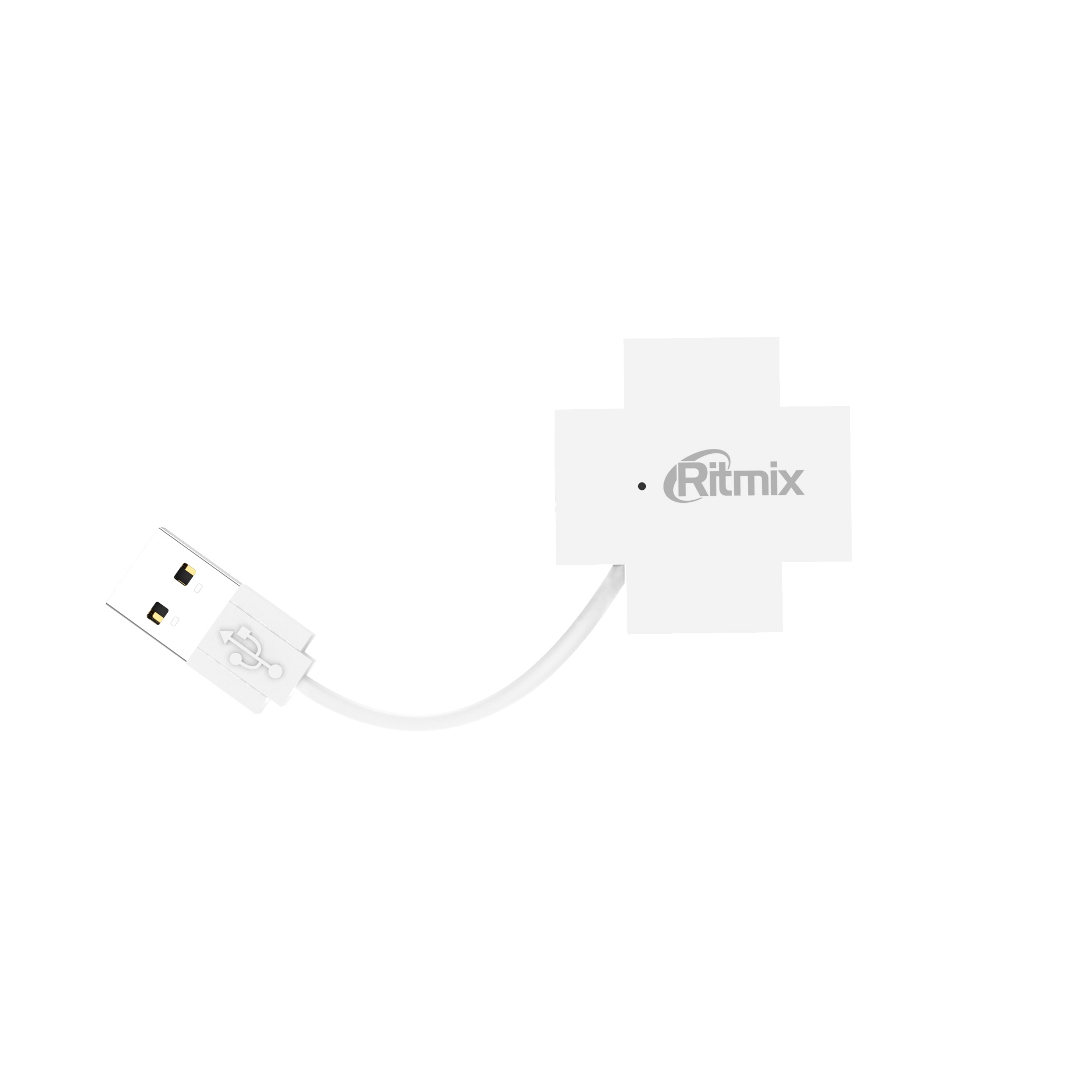 Ritmix CR-2404, White USB-концентратор