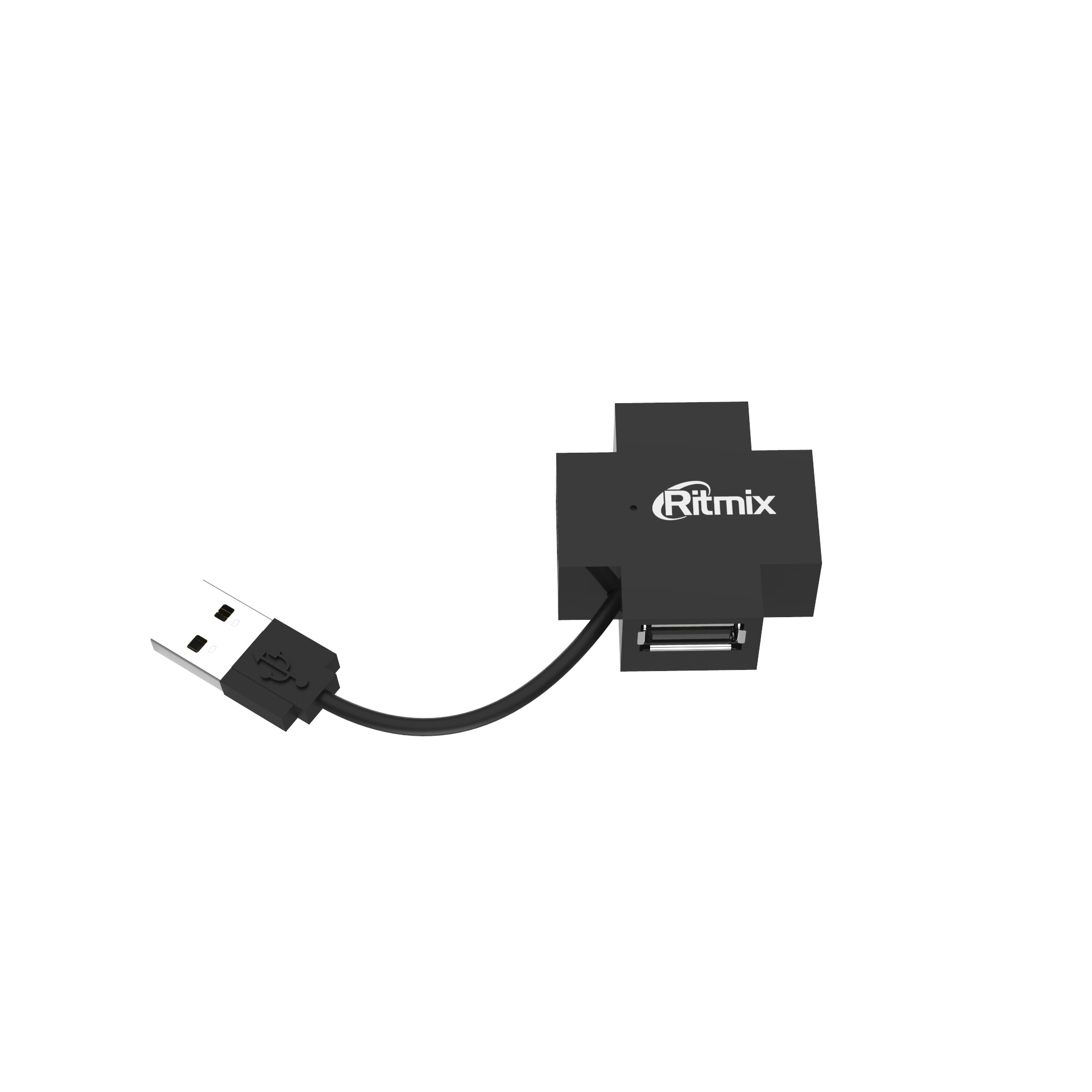 Ritmix CR-2404, Black USB-концентратор