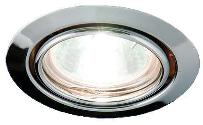 Светильник встраиваемый поворотный ITALMAC Montana 51 1 05, под галогеновую лампу накаливания, MR16, цвет: хром. IT8103