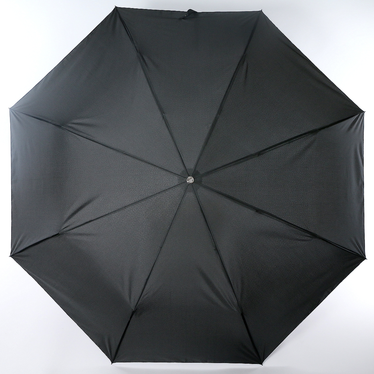 Зонт мужской Trust, автомат, 3 сложения, цвет: черный. 31830