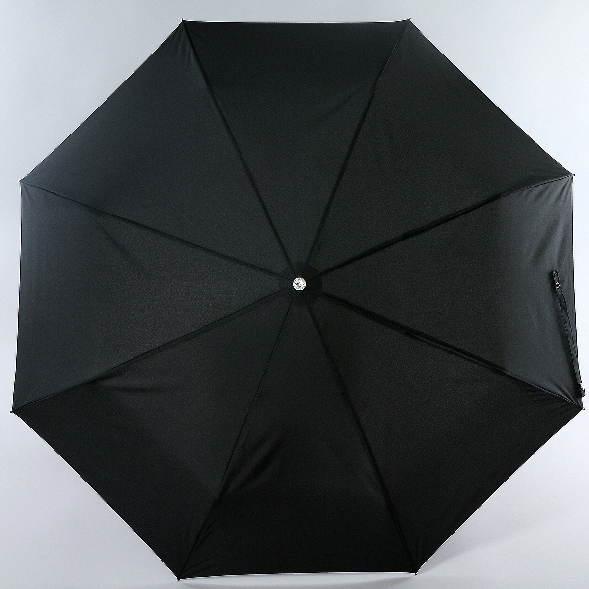 Зонт мужской Trust, автомат, 3 сложения, цвет: черный. 32420