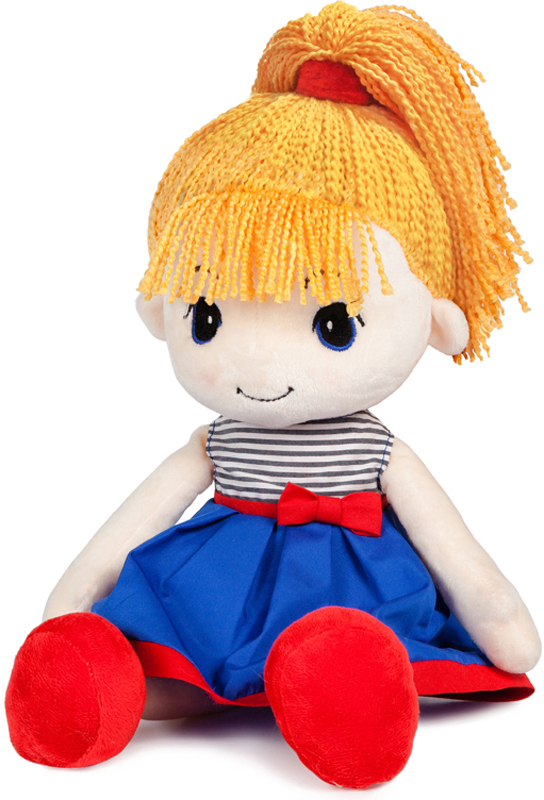 Maxitoys Мягкая кукла Стильняшка блондинка 40 см