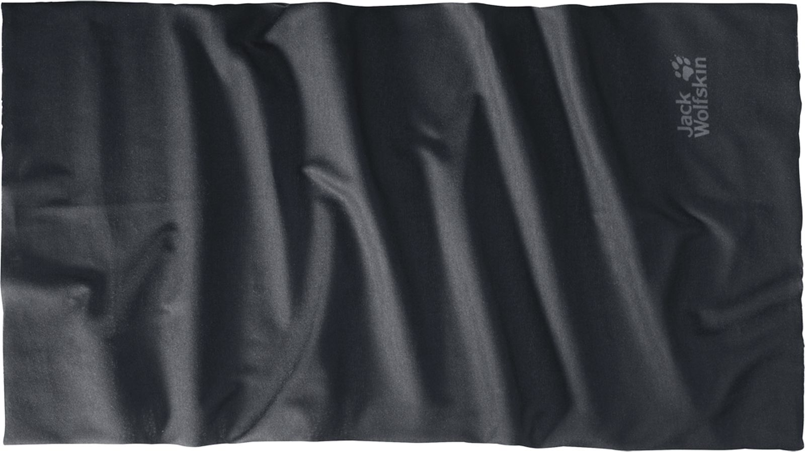 Повязка на голову Jack Wolfskin Melange Headgear, цвет: черный. 1906041-6115. Размер универсальный