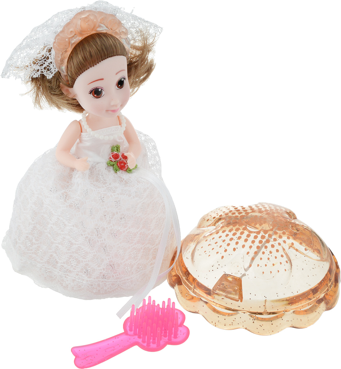 Emco Кукла-Капкейк Cupcake Surprise Невеста цвет светло-коричневый