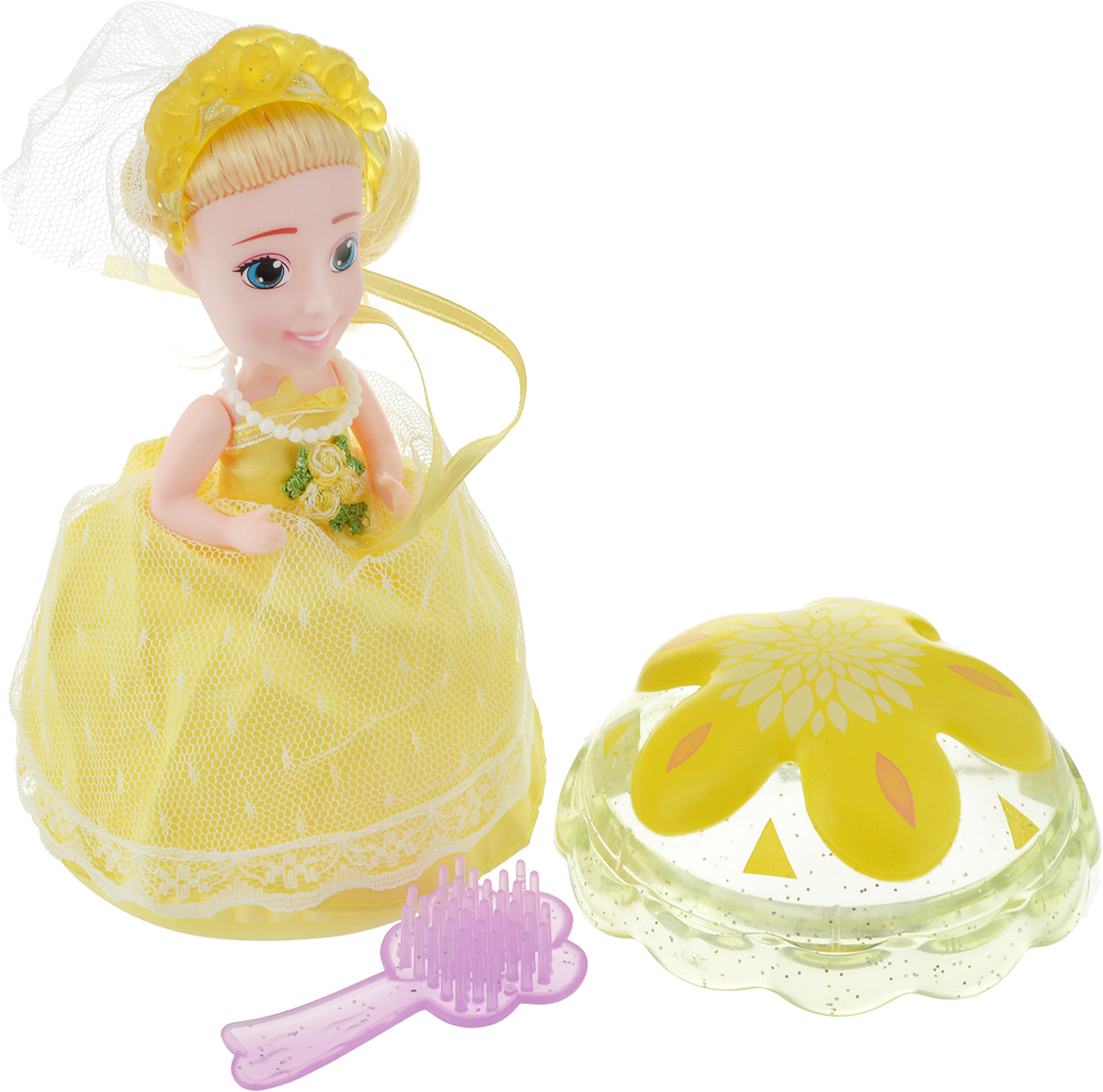 Emco Кукла-Капкейк Cupcake Surprise Невеста цвет лимонный