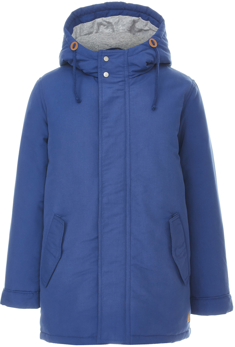 Куртка для мальчика Button Blue, цвет: темно-синий. 118BBBC46011000. Размер 98