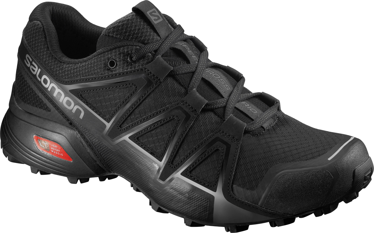 Кроссовки для бега мужские Salomon Speedcross Vario 2, цвет: черный. L40239000. Размер 8 (40,5)