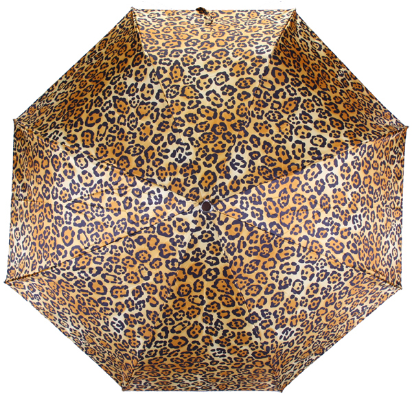 Зонт женский Pasotti, полный автомат, 3 сложения, цвет: коричневый 56124-1