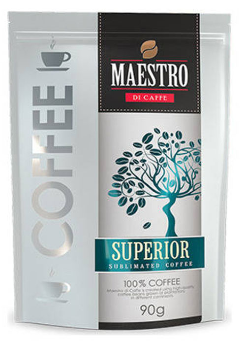 Maestro Di Caffe Superior кофе растворимый сублимированный, 90 г maestro grand