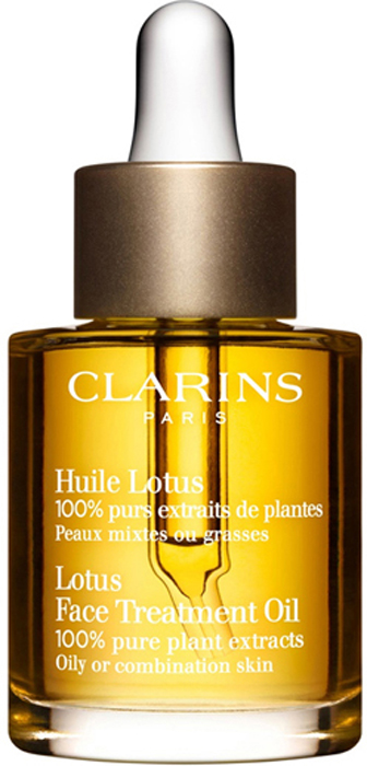 Clarins Масло для лица для комбинированной или жирной кожи Lotus, 30 мл clarins смягчающее масло для бритья clarinsmen 30 мл