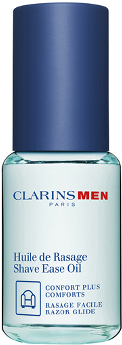Clarins Масло для бритья двойного действия Men Huile De Rasage, 30 мл clarins смягчающее масло для бритья clarinsmen 30 мл