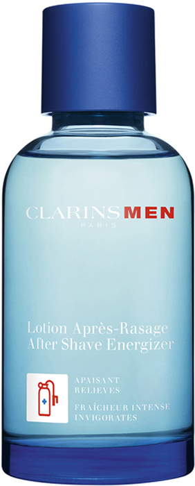 Clarins Лосьон после бритья Men Lotion Apres-Rasage, 100 мл clarins масло для бритья двойного действия men huile de rasage 30 мл