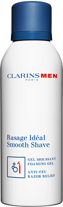Clarins Пенящийся гель для бритья Men Rasage Ideal, 150 мл clarins смягчающее масло для бритья clarinsmen 30 мл