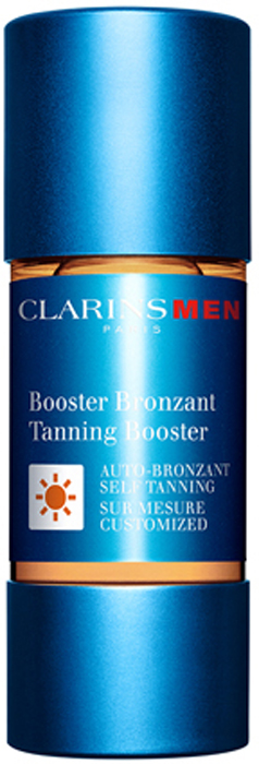 Clarins Концентрат для искусственного загара лица для мужчин Booster Bronzant, 15 мл средства для загара